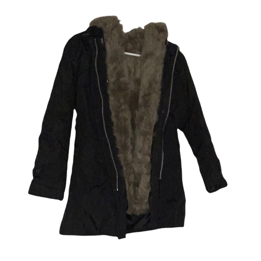 Puffy black jacket